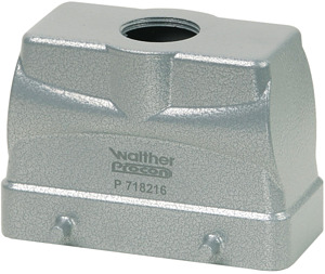 Tüllengehäuse B16 MG H65mm 1xM25 GR QV KA gerade