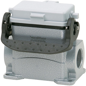 Sockelgehäuse B10 MS H53mm 1xM20 GR LVB m. Deckel KU