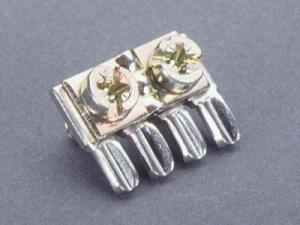 Anschlussklemme für PE-und N-Schiene 01126-01130