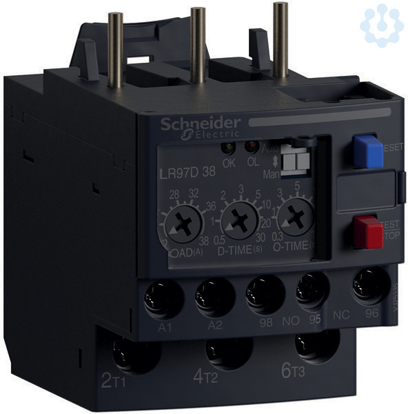 Schneider Electric Motorschutzrelais LRD04 – 0,4-0,63A, 1S+1Ö, Klasse 10A, Überlastrelais Für TeSys Deca
